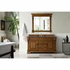 James Martin Vanities Brookfield 60in Single Vanity, Country Oak w/ 3 CM Charcoal Soapstone Quartz Top 147-114-5371-3CSP